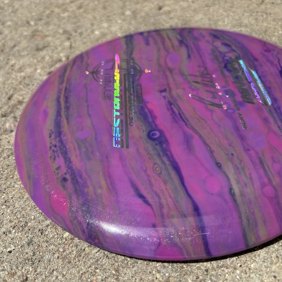 Innova Star Destroyer Ricky Wysocki 2x - Purple W/ Silver Stamp Custom Dye 172g - Image 3 of 4