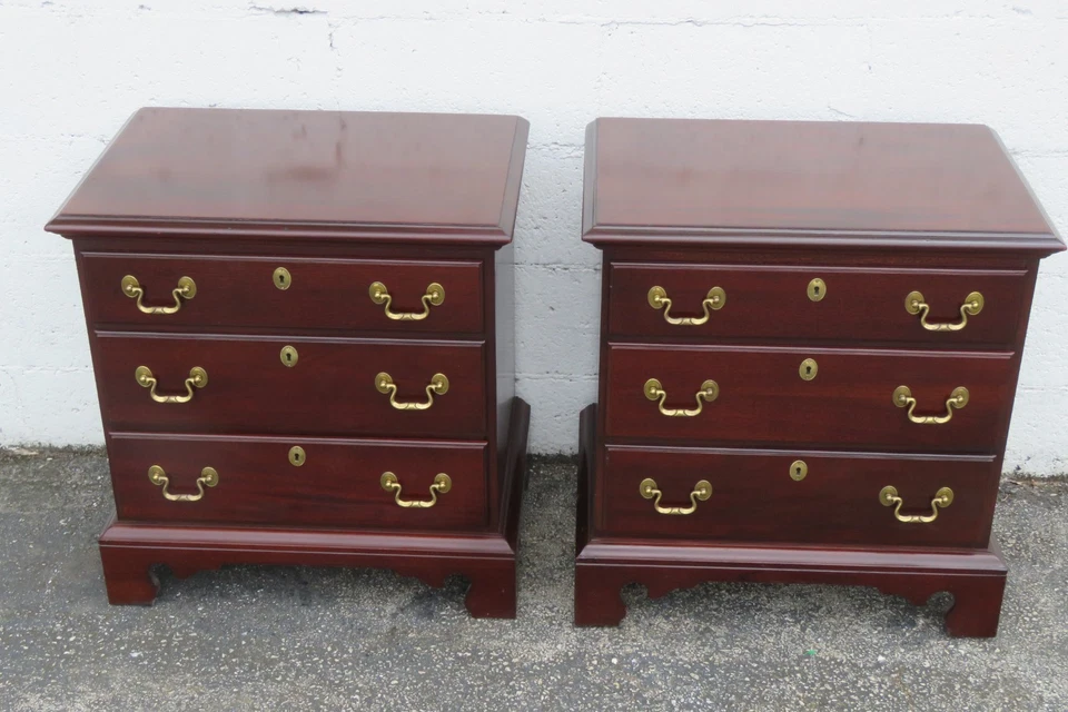 Mesitas de noche Link Taylor Heirloom mesitas de noche laterales un par 6146 Foto 2 de 4