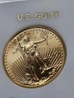 🌟 2001 $25 GEM BU 1/2 oz American Gold Eagle Bullion Coin