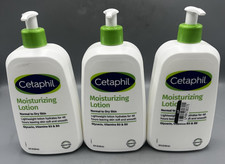 Lot Of 3 Cetaphil Restoring Lotion with Antioxidants, 16 oz Each Brand NEW