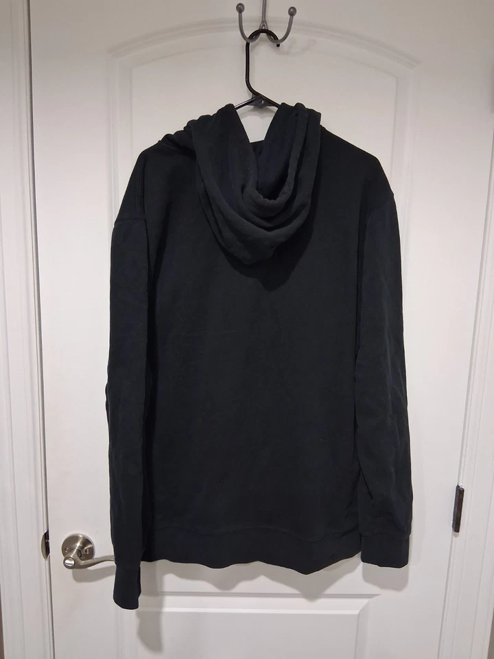 Pulôver Burton Durable Goods com capuz masculino XL cordão bolso logotipo soletrado - Imagem 4 de 4