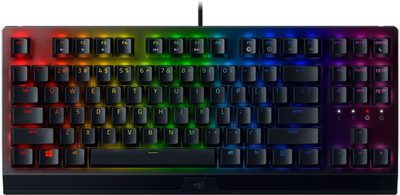 Razer BlackWidow V3 TKL Gaming Keyboard Green Switches Chroma RGB DE