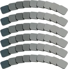 54 PCS 2 X 2 Soft Touch Sanding Pads, Mesh Sanding Polishing Pads Hand Sander Bl