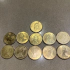 Lot Of 11 1987-90 Canada 1 Dollar Coin - Canadian Loonie - Queen Elizabeth II