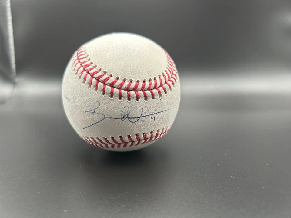 Bradley Zimmer Firmado OML Béisbol "Máquina" Inscripción JSA GG58188 CERTIFICADO DE AUTENTICIDAD Foto 3 de 4