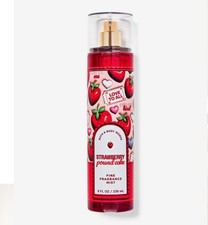 Bath  Body Works STRAWBERRY POUND CAKE Fragrance Body Mist 8 oz