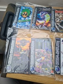Sega Saturn PAL Manuals, Resident Evil, Nights, Sonic R, Quake, Lemmings