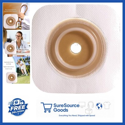 Stomahesive Skin Barrier 5'' X 5'' 10 Count for Adult Incontinence Tan