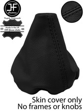 BLACK STITCH RIGHT HAND DRIVE LEATHER GEAR GAITER FOR RENAULT ALPINE A610 GTA