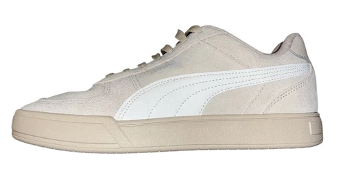 Puma Caven Suede Trainers Granola Beige Men’s UK 8 VGC
