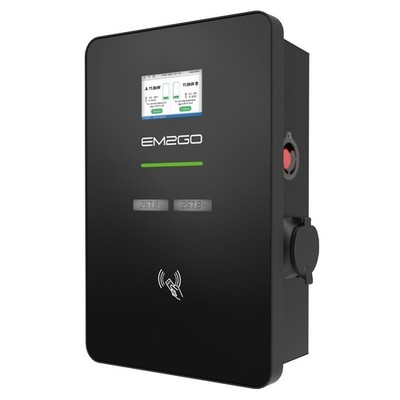 AC Wallbox Duo Power 2x 11kW Typ 2 Steckdose LAN/WLAN/4G/RFID/OCPP/ModBus/MID