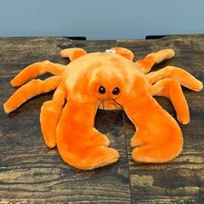 Ty Beanie Buddy Digger the Orange Crab Plush Vintage 1999