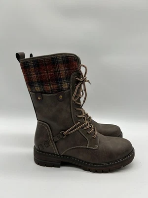 Rieker Damen Lederstiefel Grau EUR 39 - Bild 1 von 4