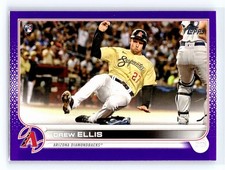 2022 Topps #298 Drew Ellis Purple
