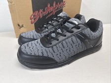 KR Strikeforce Men's Flyer Mesh Lite Black/Steel Bowling Shoes US Men's Size 10