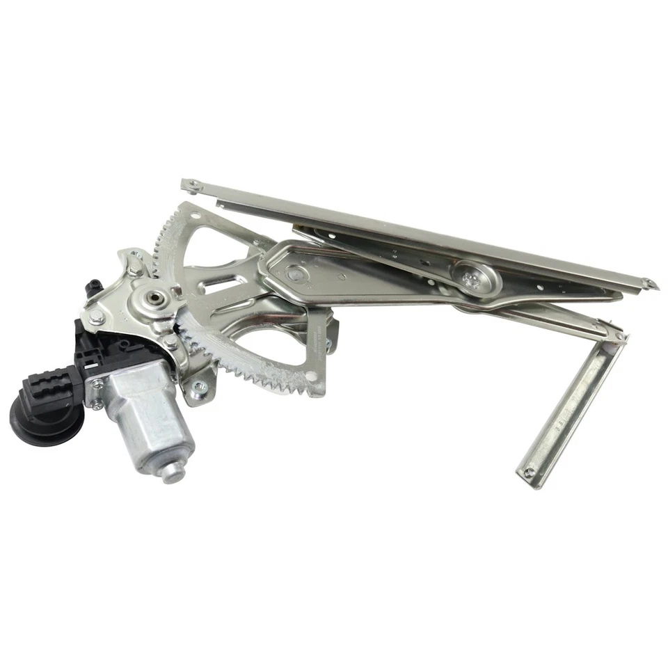 Set of 2 Window Regulators Glass Front or Rear Driver & Passenger Side Pair - Image 3 of 4