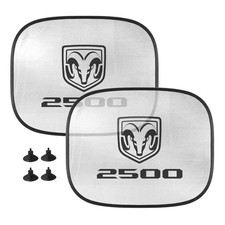 RAM 2500 Car Side Window Mesh Sun Shades, 2 Pack