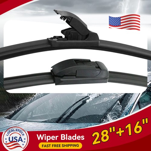 Front Windshield Wiper Blades For Nissan Altima 201518 Pair 28" 16