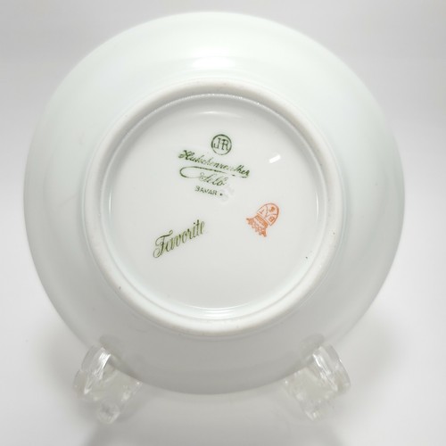 Hutschenreuther Burley Tyrell Berry Bowl 5in Dessert White Gold Band Antique - Picture 5 of 6