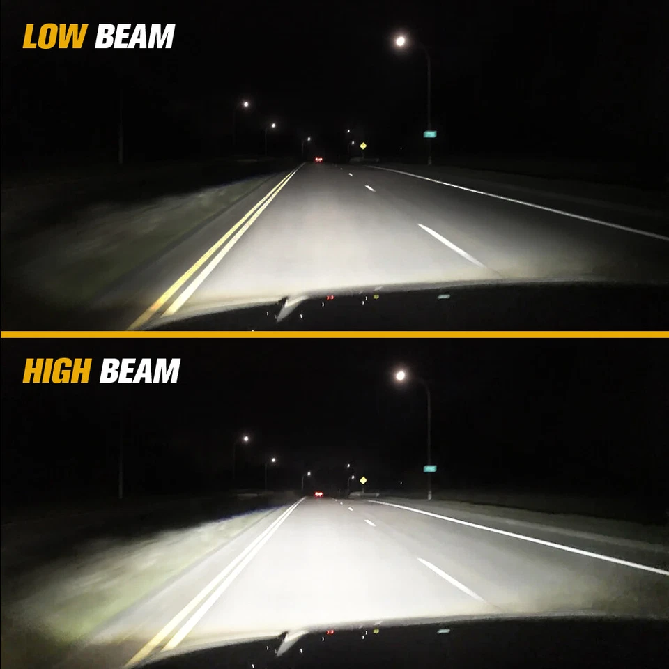 Faros LED 4x6" faros de haz alto/bajo para Kenworth T800 T400 T600A W900 4 piezas Foto 3 de 4