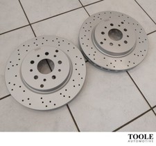 Rear Brake Discs for Maserati Quattroporte V 4.2 4.7 - 228411 - 1 pair