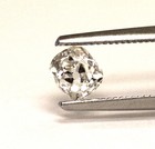 GIA Certified .77ct I1 L Old Mine cut diamond 5.44-4.75x3.81mm vintage estate — photo 3