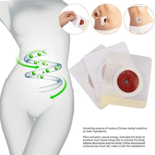 50 Stück Bauch Abnehmpflaster Patch Bauch Gewichtsverlust Hot Damen Neu - Bild 9 von 17