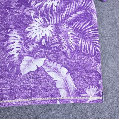 Washington Huskies Polo Shirt Mens Large Purple Floral Tommy Bahama Golf - Picture 6 of 11