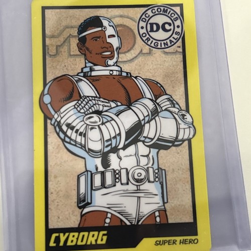 DC Comics Hero Arcade Coin Pusher Card Series 1 - Cyborg #6 - Picture 3 of 4