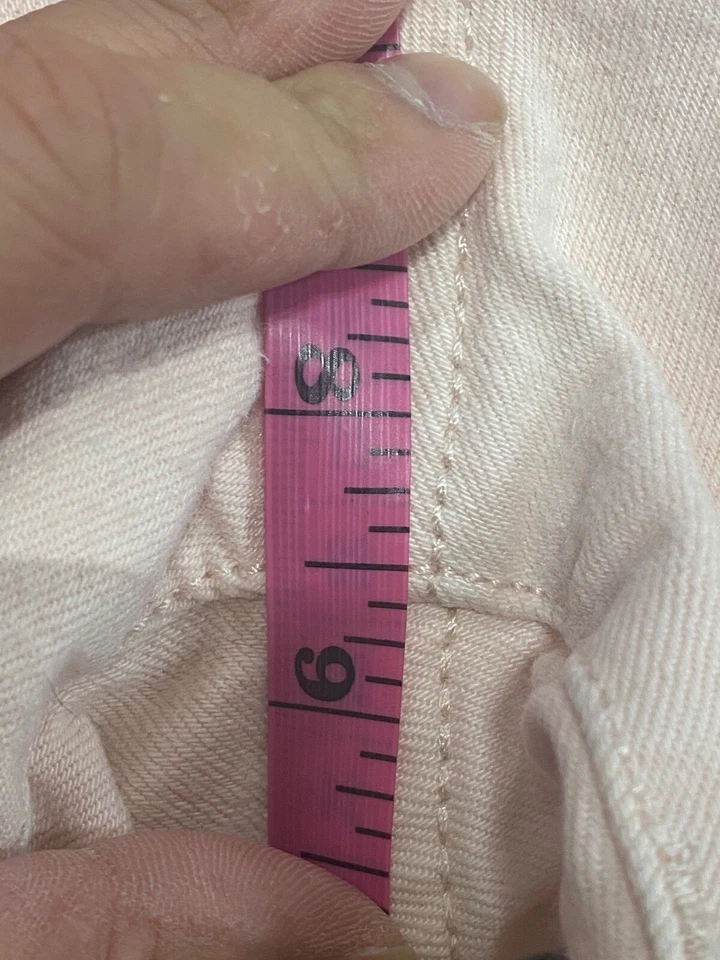 Pantalones cortos DL 1961 para mujer talla 28 Renee cortos hibisco rosa mezcla de algodón Foto 4 de 4