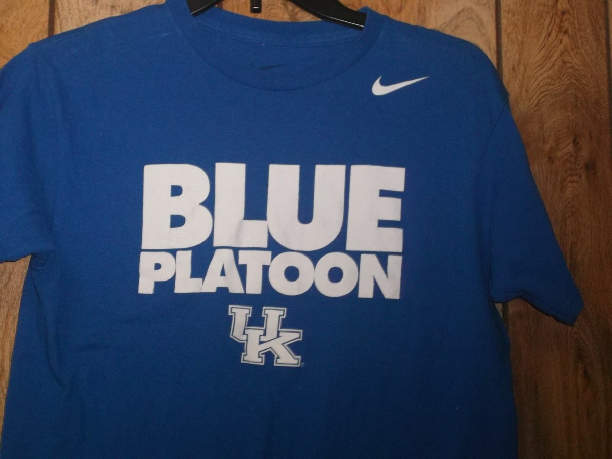 Pre-Owned Boys Nike Kentucky Wildcats Blue Platoon TShirt