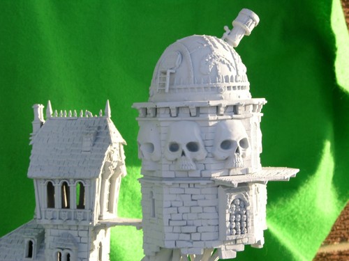 WARHAMMER SCENERY , SKULLVANE MANSE LAIR OF THE ASTROMANCER, PAINTED - Picture 7 of 9