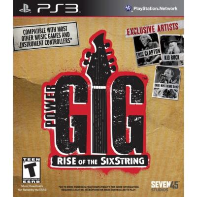 Power Gig: Rise of the SixString (Sony PlayStation 3 2010) Neu Videospiel