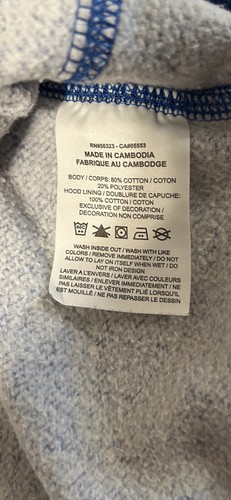 Nike Sportswear Blue Pullover Hoodie Sweatshirt Youth Size Large - Picture 5 of 8
