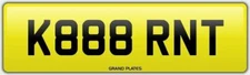 KAREN PRIVATE REG NUMBER PLATE K888 RNT CHERISHED REGISTRATION KARIN KARYN T REG