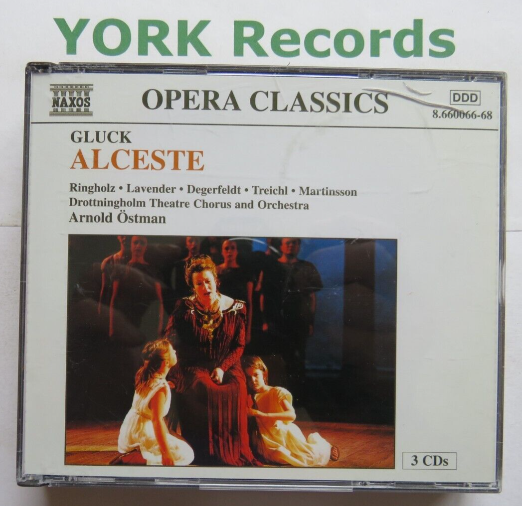 GLUCK - Alceste OSTMAN / RINGHOLZ / LAVENDER / DEGERFELDT - Ex 3