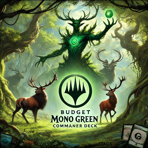 Green Mono Green Budget Commander Deck Bundle | 100-Card MTG EDH Deck | Nature - 第 1/6 張圖片