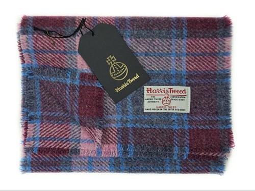 Bufanda con flecos Harris tweed lana pura de lujo para hombre/mujer 60" 150 cm de largo. VARIOS - Imagen 4 de 19