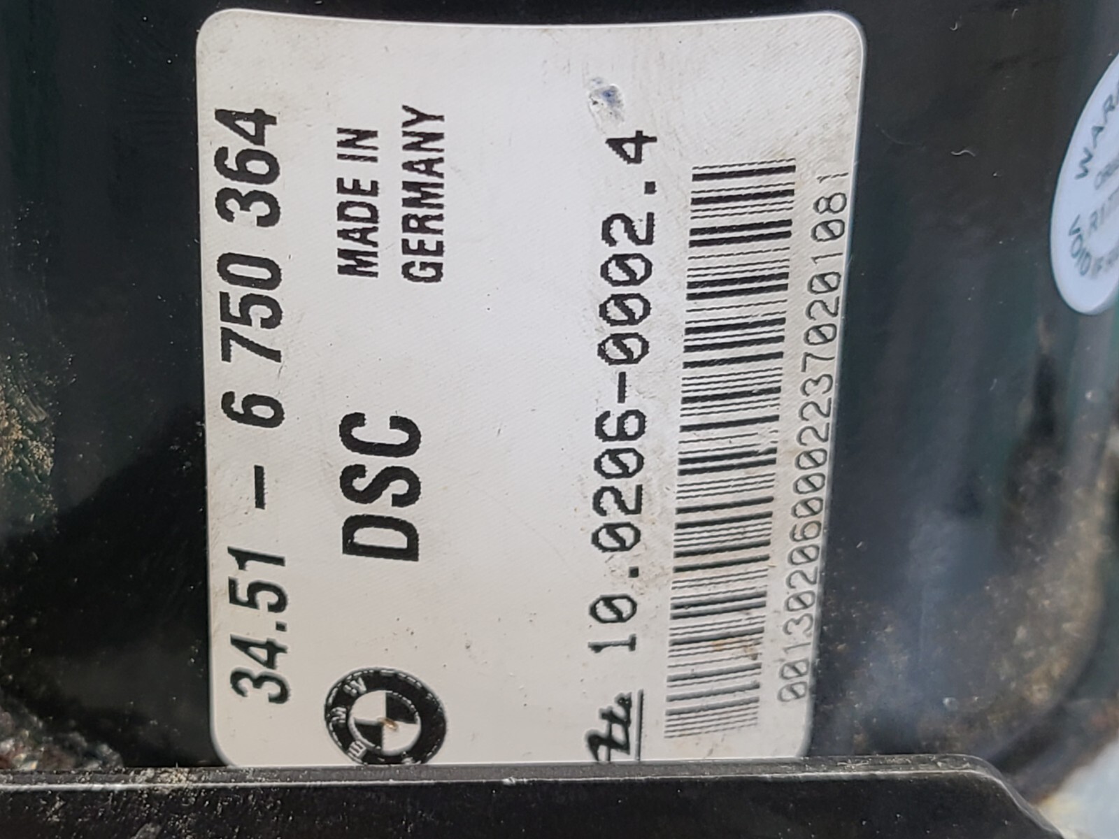 BMW Z3 ABS Pump + Module 6753842 19/2/24 G4A3 eBay