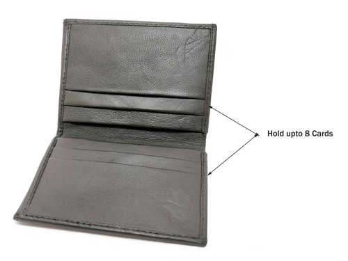 RFID Blocking Card Wallet and Stylish Leather Credit Card Holder - Picture 5 of 9