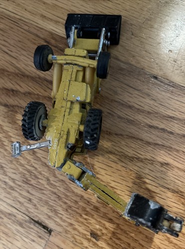 Tractor cargadora y retroexcavadora Ertl Ford 1/64 construcción de juguete fundido a presión de colección 🚧 - Imagen 7 de 10