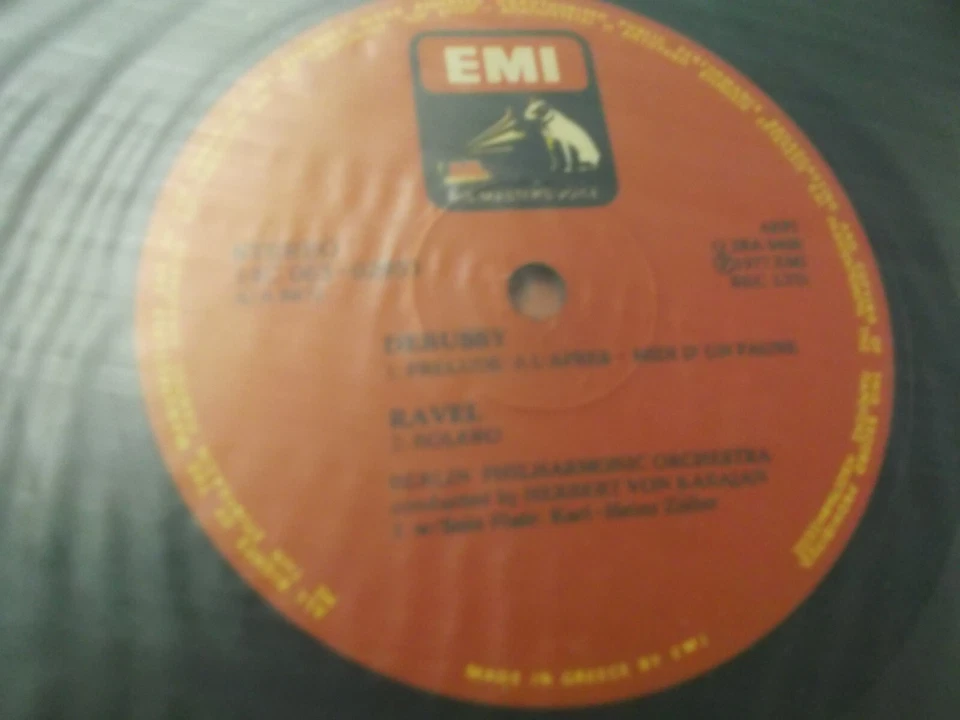 70783 - RAVEL BOLERO & DEBUSSY LA MER (KARAJAN) - 1978 EMI QUADRAPHONIC VINYL LP - Bild 3 von 3