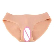 Silicone Vagina Underwear Hiding Gaff Panties Crossdresser Transgender Cosplay