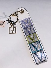 Victoria's Secret rhinestone wristlet strap keychain NWT