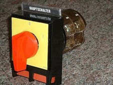 Hauptschalter Fronteinbau 3pol. bei AC 400V bis 80A,Wiedereinschaltschutz