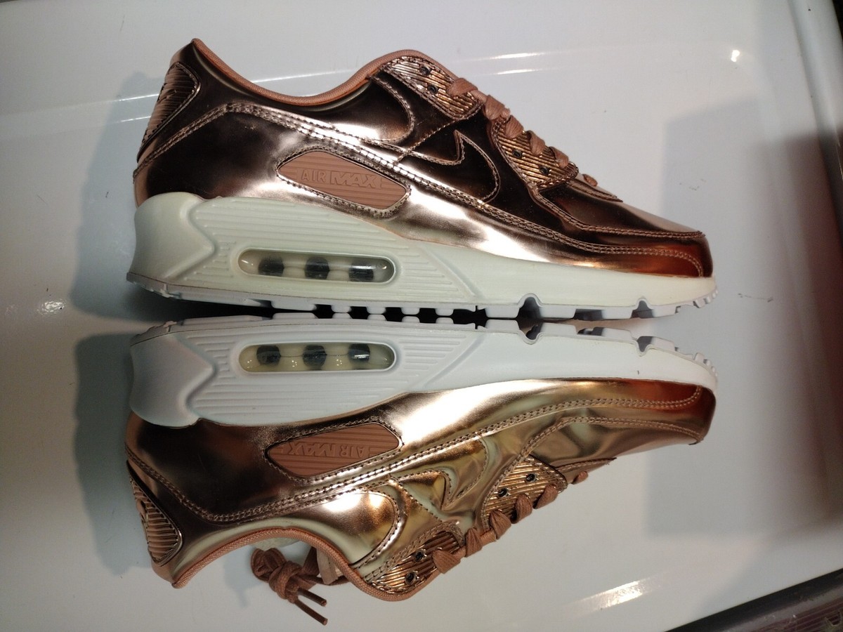 Size 12 - Nike Air Max 90 Metallic Pack - Rose Gold W for