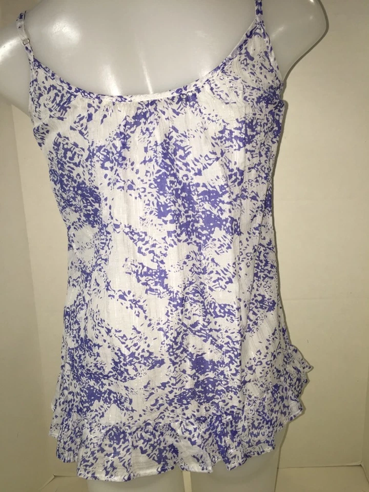 Blusa para mujer Cynthia Vincent mezcla seda talla XS Foto 4 de 4