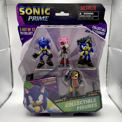 SEGA Netflix Sonic Prime 5 Collectible Figures - Series 2
