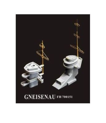 Flyhawk Pe 1/700 Deutschland Schlachtkreuzer Gneisenau Mast FH 700151