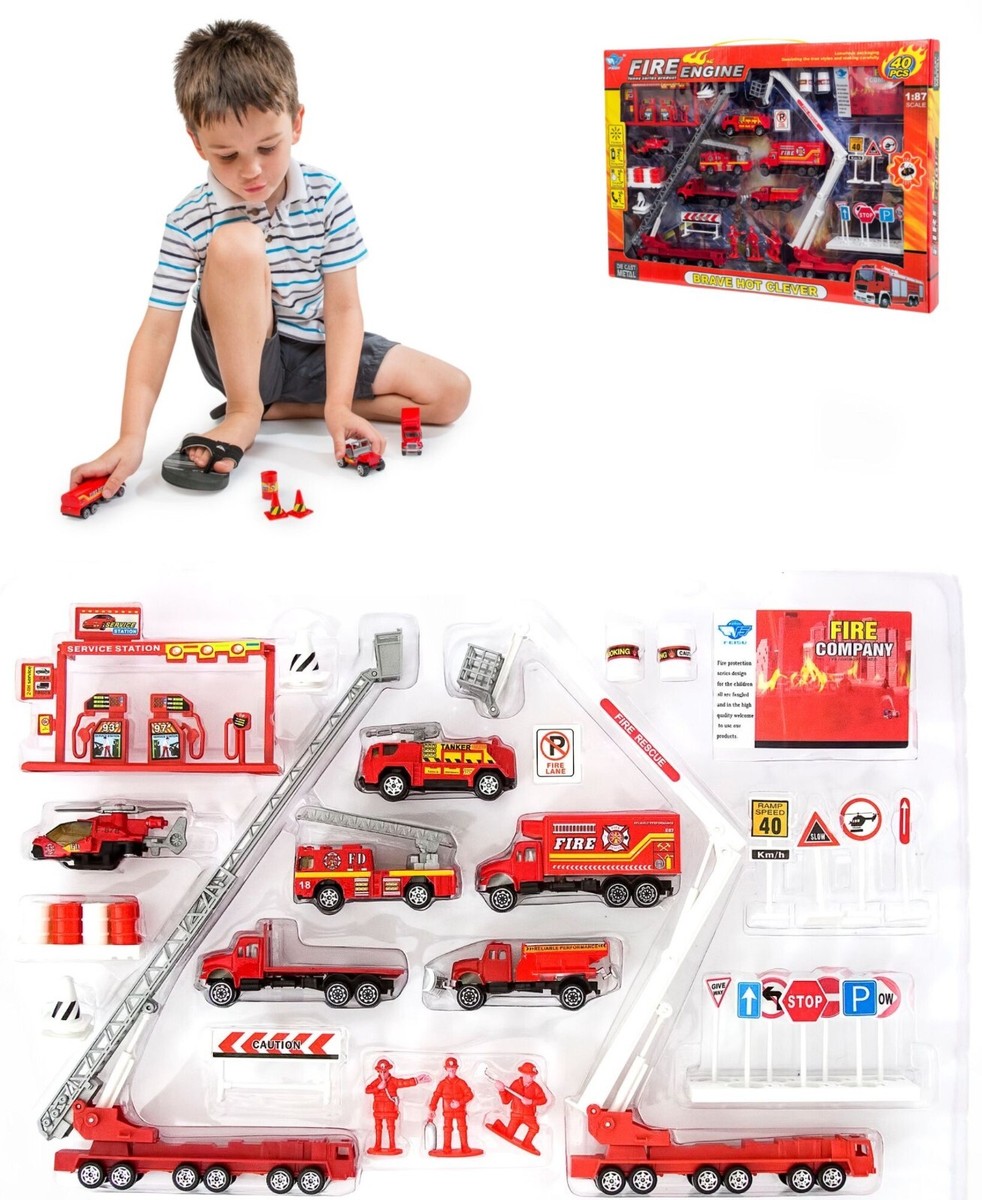 Big-Daddy Fire Rescue Toy Play Set To Create a Perfect Emergency Scene |  eBay